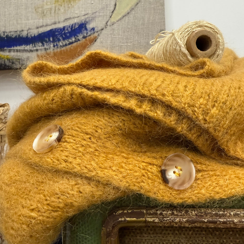 Gilet Benjamine ocre