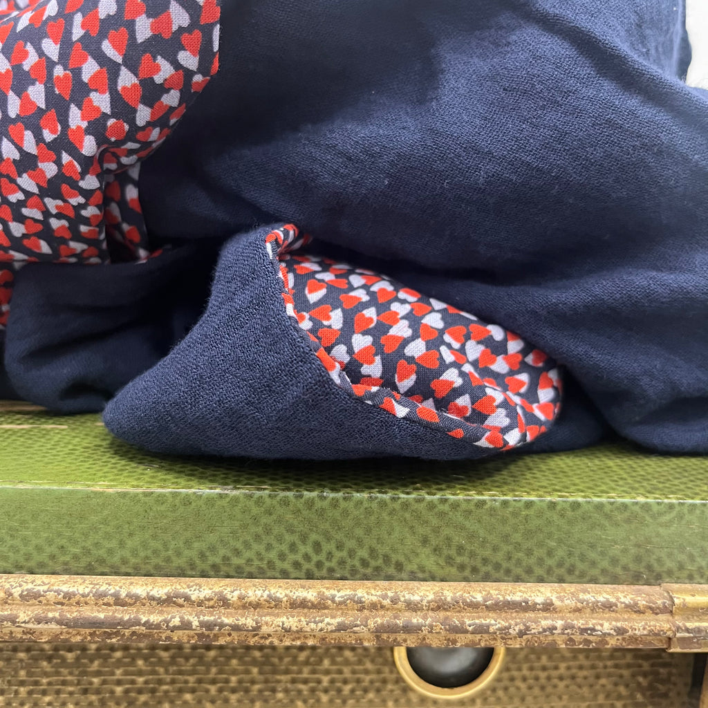 Foulard Opaline -  coeurs