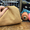 coupon - lin camel 200x140 cm-E23