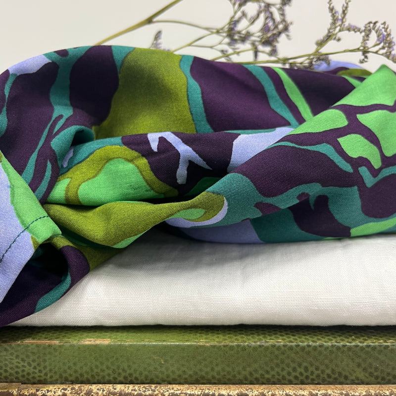 Robe Siloé manches longues - vicose Nénuphar