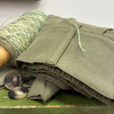 Pantalon Tom - sergé kaki