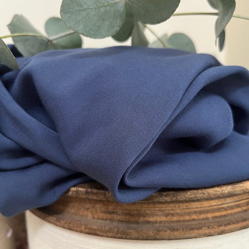 Robe Athéna - viscose indigo