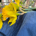 Pantalon Briac - lin stone wash Brume d’Azur