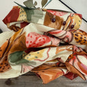 Blouse Naomie -  satin de coton poésie d’automne