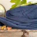 Jupe culotte Margot - velours milleraies bleu officier