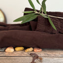 Jupe culotte Margot - velours milleraies Chocolat