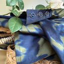 Blouse Naomie -  satin de coton Ondée botanique