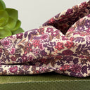 Blouse Naomie - coton léger fleurettes violettes