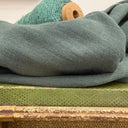 Blouse Naomie - double gaze de coton vert cactus