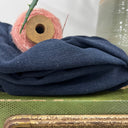 Robe Louison - viscose/lin bleu marine