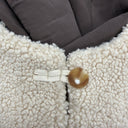 Veste Roxane — Sherpa ivoire