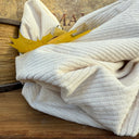 Jupe Maya - velours côtelé ivoire