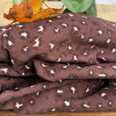 Robe Armande – Velours milleraies Léo choco