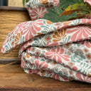 Robe Armande – double gaze de coton fleurie Rosalie