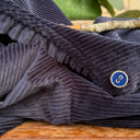 Robe Armande – velours côtelé bleu marine