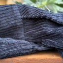 Jupe Maya - velours côtelé marine