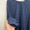 Prototype - Blouse tunique bleu carreaux A13
