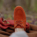 Bateaux Colette – Terre de Sienne cuir velours - Quintessence