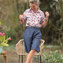 Bermuda Eline Jean de coton | Quintessence