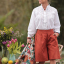 Bermuda Eline lin terracotta | Quintessence