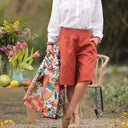 Bermuda Eline lin terracotta | Quintessence