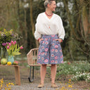 Bermuda Eline Toile de coton Fleurs de Bali | Quintessence