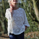 Blouse Annette Dentelle Opale ivoire | Quintessence