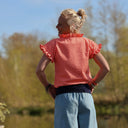 Blouse Camélia Seersucker vichy fluo | Quintessence