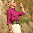 Blouse Catherine en lin bougainvillier - Quintessence