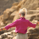 Blouse Catherine en lin bougainvillier - Quintessence