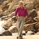 Blouse Catherine en lin bougainvillier - Quintessence