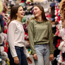 Blouse Clarisse - Jersey brodé blanc cassé - Quintessence