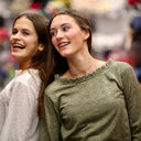 Blouse Clarisse - Jersey brodé kaki - Quintessence