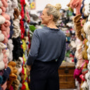 Blouse Clarisse - Viscose/lin bleu navy - Quintessence