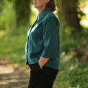Blouse Dorine modal émeraude - Quintessence