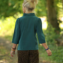 Blouse Dorine modal émeraude - Quintessence