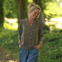 Blouse Dorine modal kaki - Quintessence