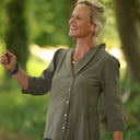 Blouse Dorine modal kaki - Quintessence