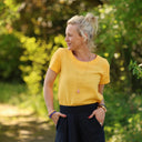 Blouse Emeline en lin soleil | Quintessence