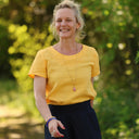 Blouse Emeline en lin soleil | Quintessence