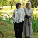 Blouse Émilie – Double gaze de coton ivoire - Quintessence