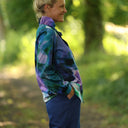 Blouse Émilie – Satin de coton brume d'iris - Quintessence