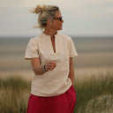 Blouse Ernestine en lin natuel - Quintessence