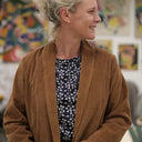 Blouse Fantine - Broderie marine/ivoire - Quintessence