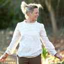 Blouse Fantine - Coton brodé épis de blé - Quintessence