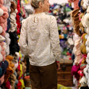 Blouse Fantine - Coton brodé épis de blé - Quintessence