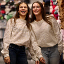 Blouse Fantine - Coton brodé épis de blé - Quintessence