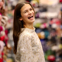 Blouse Fantine - Coton brodé épis de blé - Quintessence