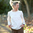 Blouse Fantine - Coton brodé épis de blé - Quintessence