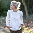 Blouse Fantine - Coton brodé épis de blé - Quintessence